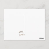 農業感謝はがき ポストカード (裏面)