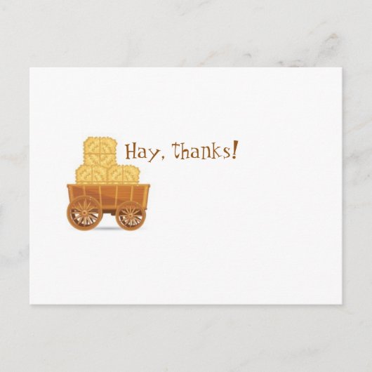 農業感謝はがき ポストカード (正面)