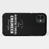 農業技術者カッコいい、技術者、エンジニアリング Case-Mate iPhoneケース (裏面(横))