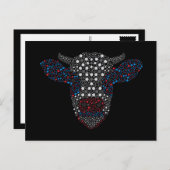 農業排出ブル ポストカード (正面/裏面)