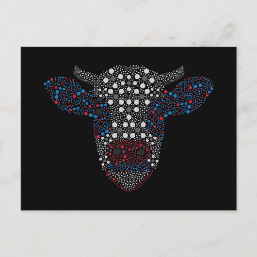 農業排出ブル ポストカード (正面)