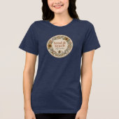 農業教師のためのTend & Teach AG Teacher トライブレンドTシャツ (正面)