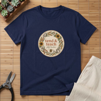 農業教師のためのTend & Teach AG Teacher トライブレンドＴシャツ