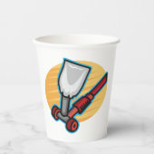 農業機械 紙コップ (正面)