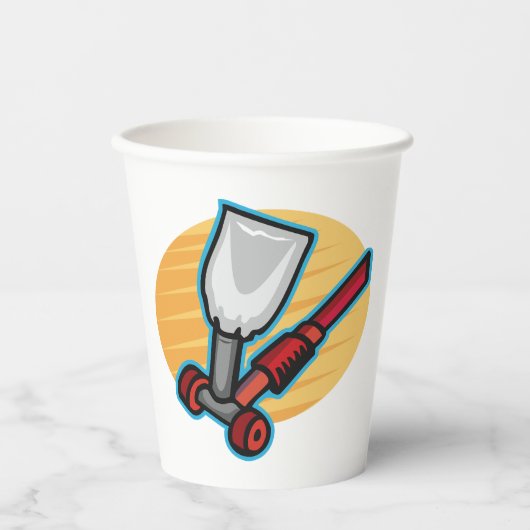 農業機械 紙コップ (正面)