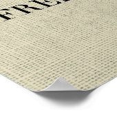 農業生卵の道端 ポスター (角)