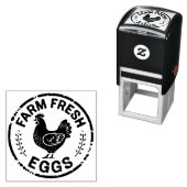 農業生卵チキンデザイン自己インキングスタンプ セルフインキングスタンプ (インサイチュ)