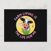 農業生活は私にとって命だ ポストカード (正面)