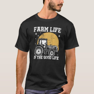 農業生活図農業農家T Tシャツ