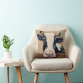 農業生活 – 牛のガンザー クッション (椅子)