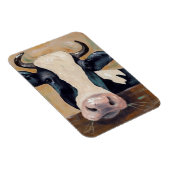 農業生活 – 牛のガンザー マグネット (右側)