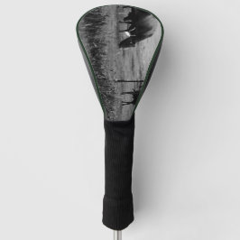 農業生活、牛家族(文字なし)- ゴルフヘッドカバー