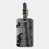 農業生活、牛家族(文字なし)- ラゲッジタグ (正面縦)