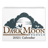 農業生活 – Dark Moon Produce - 2021 カレンダー (カバー)