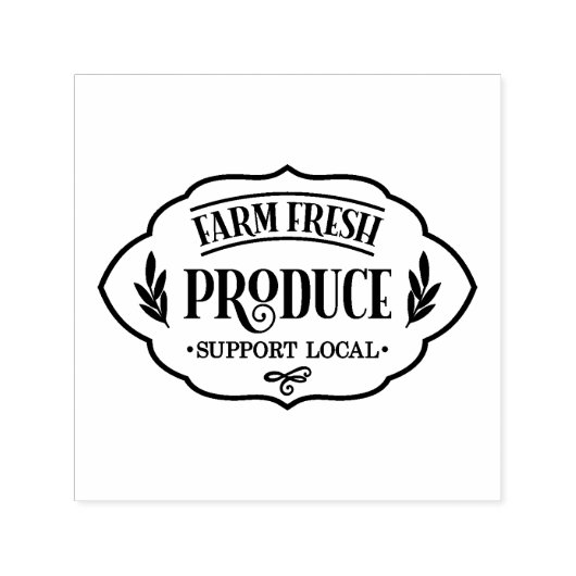 農業生鮮農産物テーマ セルフインキングスタンプ (デザイン)