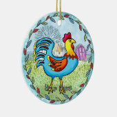 農業用のねこ セラミックオーナメント (右)