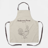 農業用の鶏 エプロン (正面)