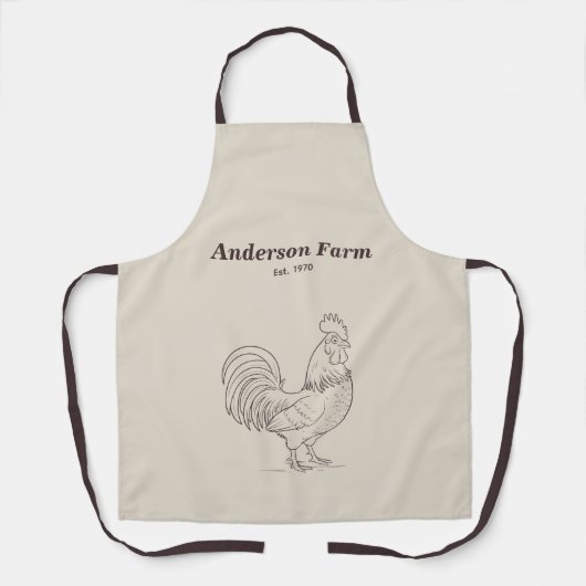 農業用の鶏 エプロン (正面)
