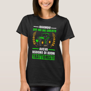 農業用クーポントラクター Tシャツ