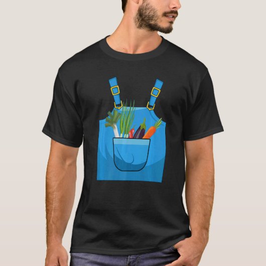 農業用グラフィック牛農家農業用トラクター Tシャツ (正面)