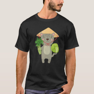 農業用グラフィック牛農家農業用トラクター Tシャツ