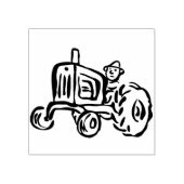 農業用トラクタアートスタンプ ラバースタンプ (インプリント)