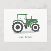 農業用トラクター ポストカード (正面)