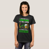 農業用ビール私のトラクター報酬 Tシャツ (正面フル)