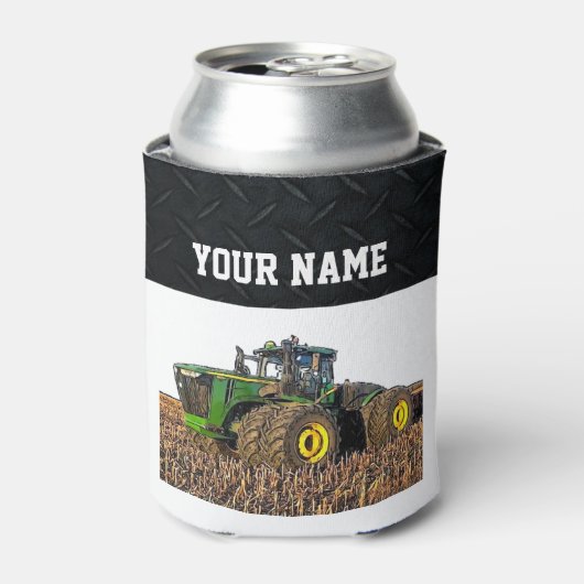 農業用機器トラクターティレージ名クール農家 缶クーラー (缶正面)