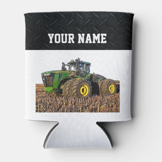 農業用機器トラクターティレージ名クール農家 缶クーラー (正面)