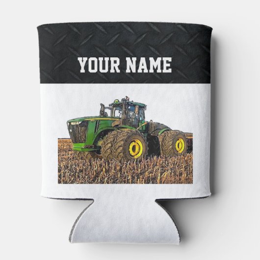 農業用機器トラクターティレージ名クール農家 缶クーラー (裏面)