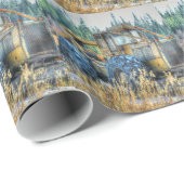 農業用機械、トラクター、バックホー、農業用車両 ラッピングペーパー (ロールコーナー)