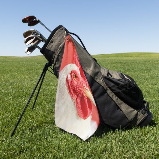 農業用鶏 ゴルフタオル (グリーン)