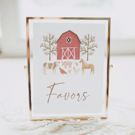 農業誕生日パーティーの好意サイン ポスター