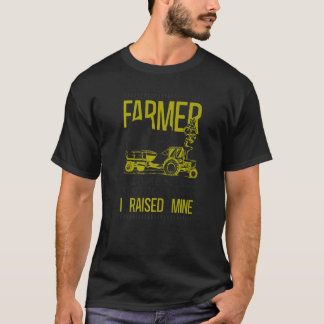 農業農家パパ父トラクター農家パパ一部 Tシャツ