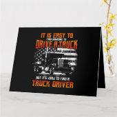 農業農家パパ父ヴィンテージトラクターアメリカ カード (黄色い花)