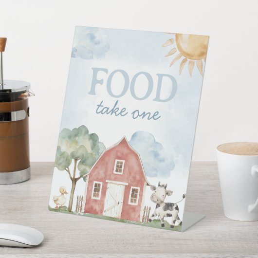 農業食品表看板 台座サイン (インサイチュ)