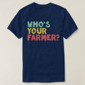 農業6 Tシャツ (デザイン正面)