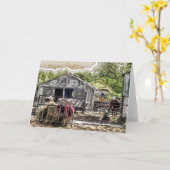 農業 カード (黄色い花)