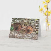 農業 カード (黄色い花)