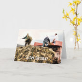 農業 カード (黄色い花)