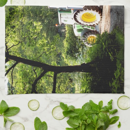 農業 キッチンタオル (折り畳み)