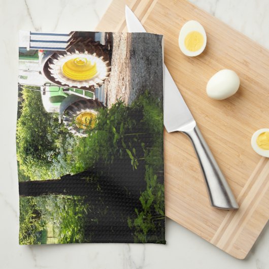 農業 キッチンタオル (四つ折り)