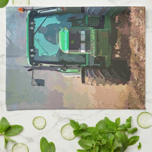 農業 キッチンタオル (折り畳み)