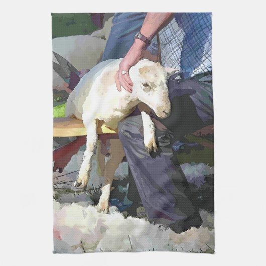 農業 キッチンタオル (縦)