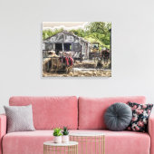 農業 キャンバスプリント (インサイチュ (リビング))