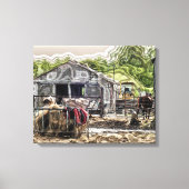 農業 キャンバスプリント (正面)