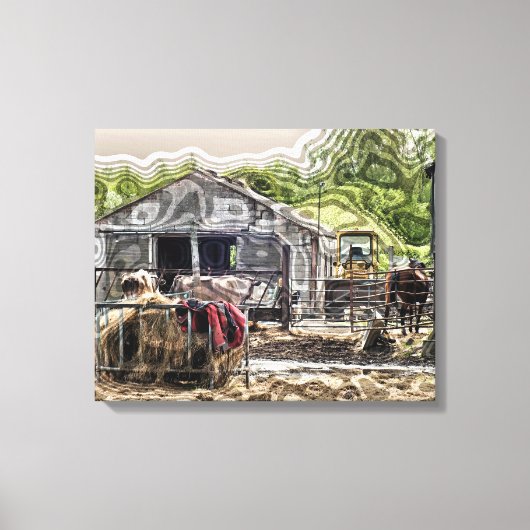 農業 キャンバスプリント (正面)