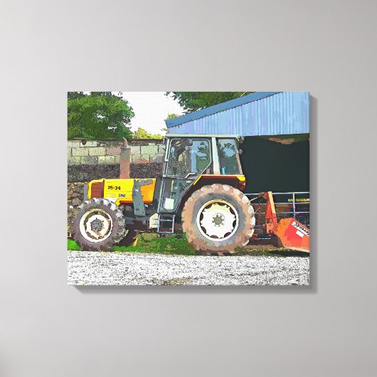 農業 キャンバスプリント (正面)