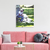 農業 キャンバスプリント (インサイチュ (リビング))
